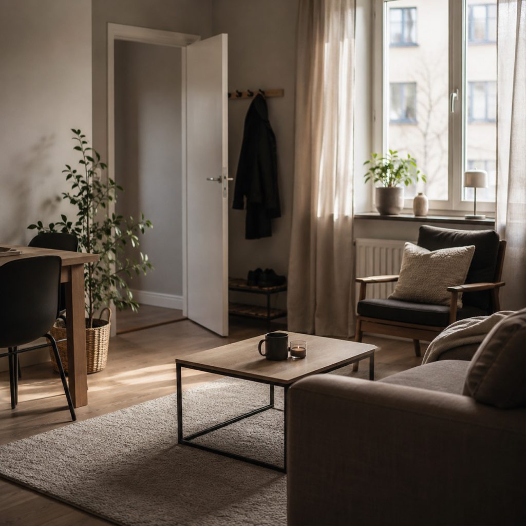 Skyddat boende i egen lägenhet för personer med behov av trygghet och stöd
